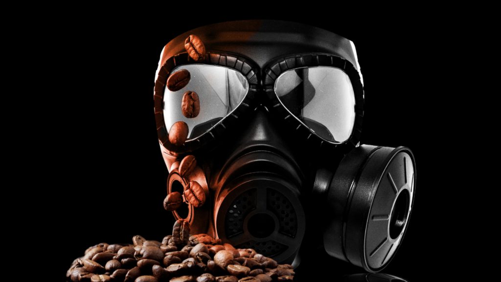 biohazard coffee banner
