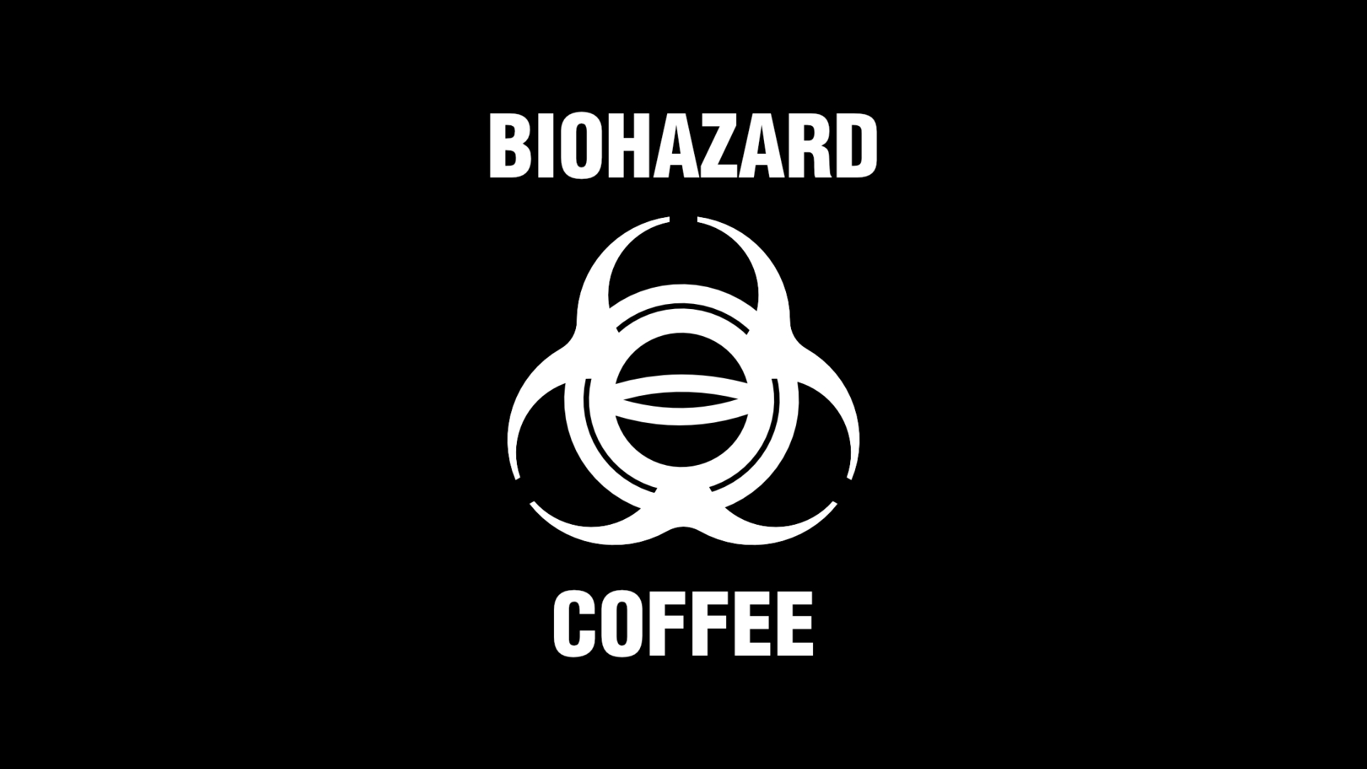biohazard coffee logo
